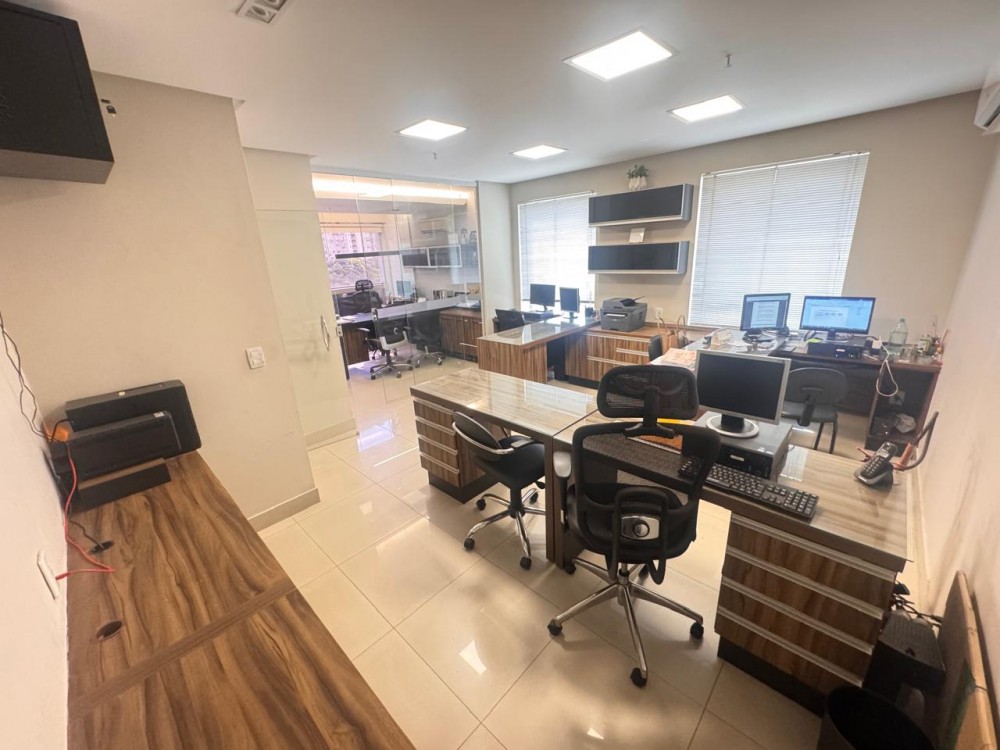 Sala de 61 metros, 3 vagas no Aton Business Style